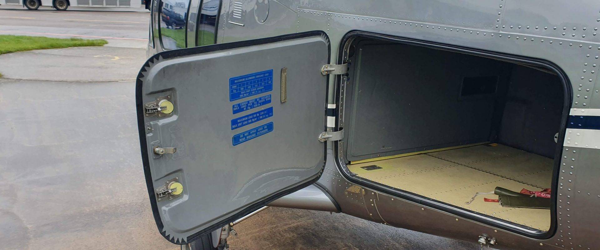 Agusta 109 grand luggage hold